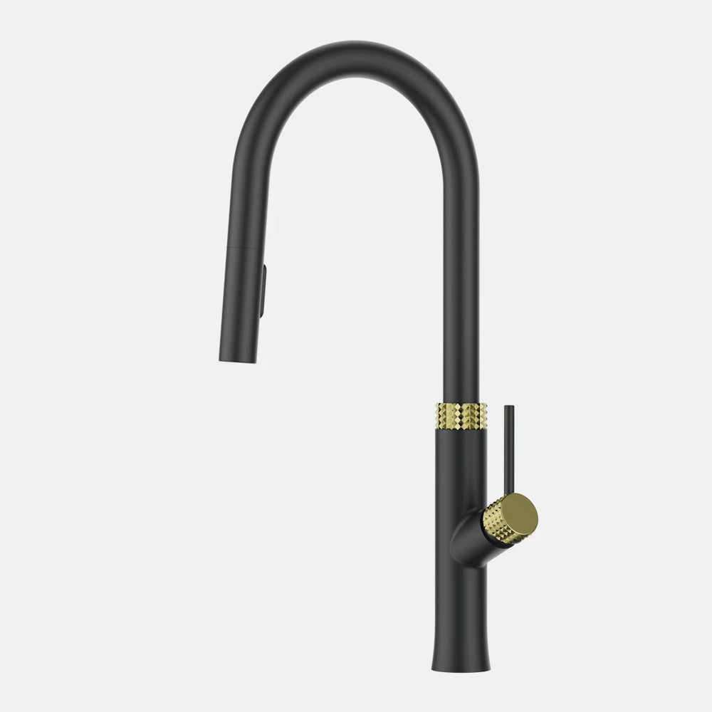 שחור מט בשילוב זהב