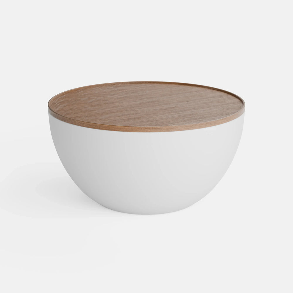 לבן + אלון טבעי