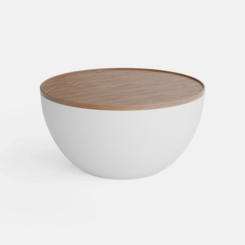 לבן + אלון טבעי