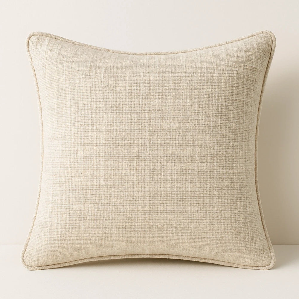 כריות נוי Yria בגוון בז' נורדי בעיצוב סקנדינבי