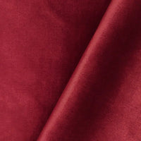 זוג כריות נוי מבד קטיפה מבריק בגוון אדום יין עמוק