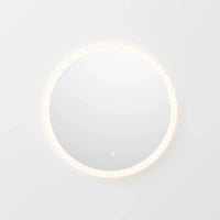 מראה לאמבטיה עגולה עם תאורת לד היקפית – דגם Ring