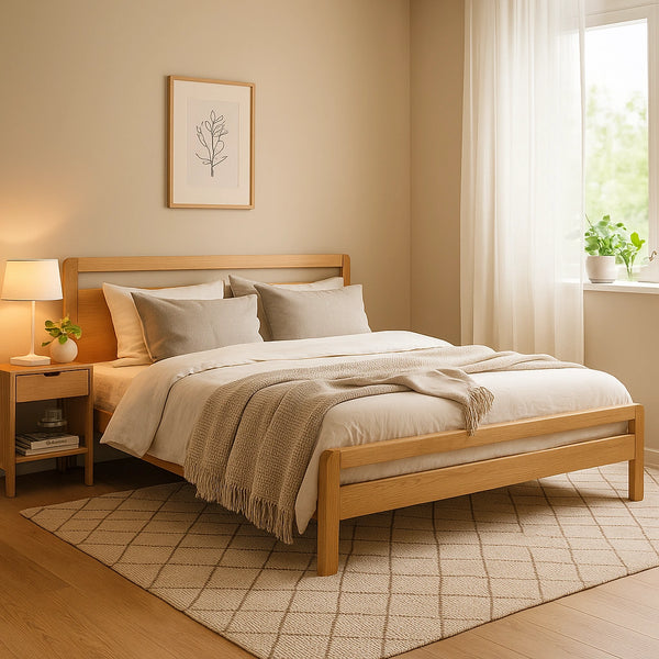 מיטה זוגית ללא ארגז מצעים